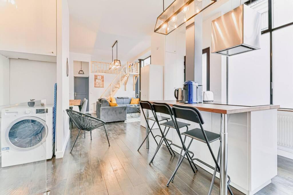 Renovated Design Apartment In Montparnasse باريس المظهر الخارجي الصورة