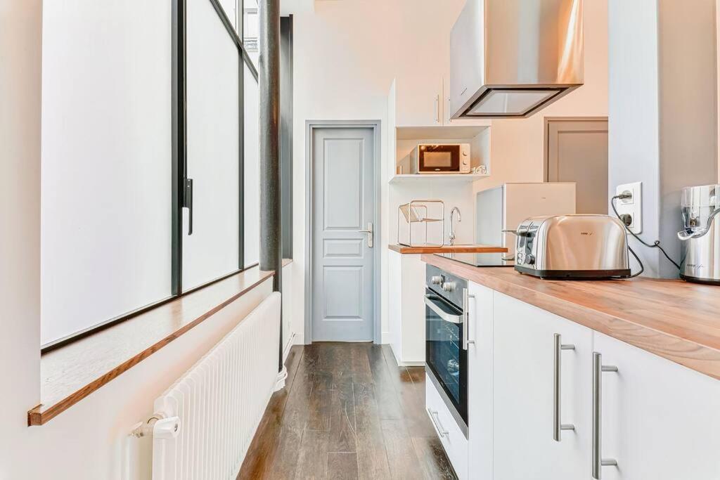 Renovated Design Apartment In Montparnasse باريس المظهر الخارجي الصورة